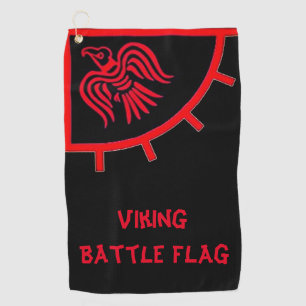 Serviette De Golf Tournée de golf Viking Battle Flag
