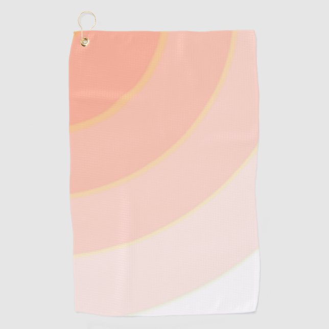 Serviette De Golf Tournures de pêche (Devant)