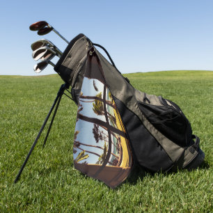 Serviette De Golf Tropical Fiji Beach Scene gtcnm