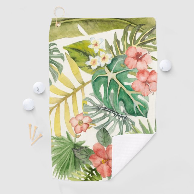 Serviette De Golf Tropiques souples (En situation)