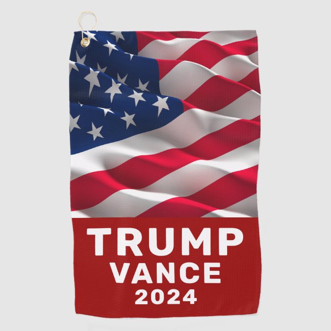 Serviette De Golf Trump Vance 2024 (Devant)