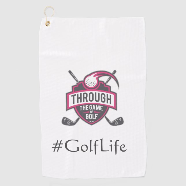 Serviette De Golf TTGOG Golf Towne (Devant)