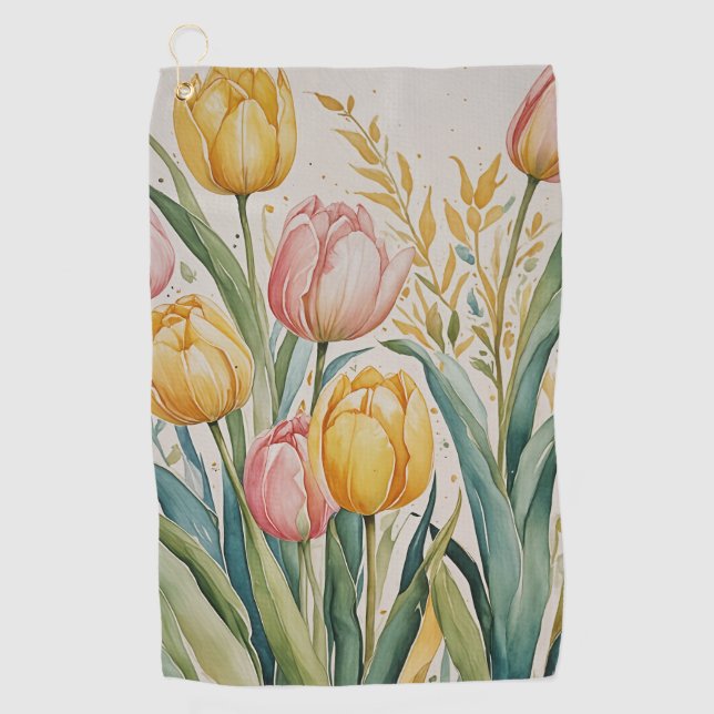 Serviette De Golf Tulip Reverie (Devant)