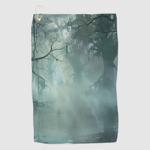 Serviette De Golf Un Marécage Unique