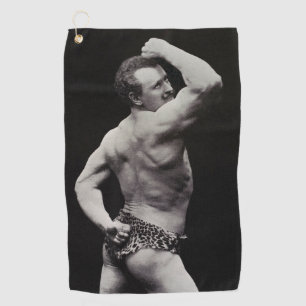 Serviette De Golf Un nouvel article de StrongMen Eugen Sandow Bodybu