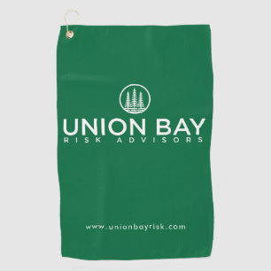 Serviette De Golf Union Bay Risk Advisers Golf Towel - Vert