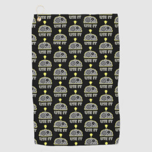 Serviette De Golf Utiliser votre cerveau