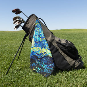 Serviette De Golf Van Gogh - Nuit étoilée