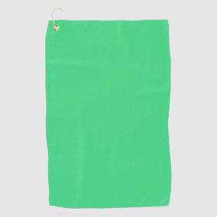 Serviette De Golf Vert androïde (couleur solide)