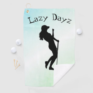 Serviette De Golf Vert de golf pour dames