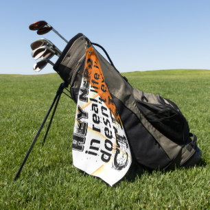 Serviette De Golf Vie réelle il n'y a pas d'annulation, version nerd