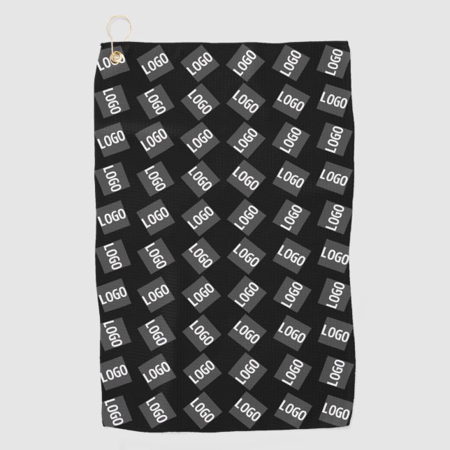 Serviette De Golf Votre logo | Logo, Motif de conception ou d'image  (Devant)