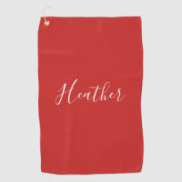 Votre script blanc personnalisé en rouge