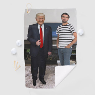 Serviette De Golf Vous avez rencontré le Président Donald Trump  A