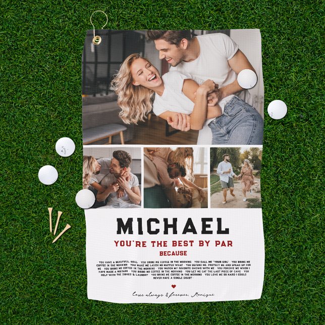 Serviette De Golf Vous êtes le meilleur par rapport | 4 Photo (Créateur téléchargé)