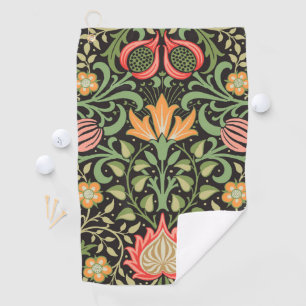 Serviette De Golf William Morris Persian Floral Antique