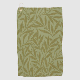 Serviette De Golf William Morris Willow Antique Green Leaf Vine Art