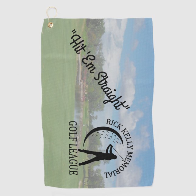 Serviette de la ligue de golf Rick Kelly (Devant)