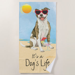 Serviette de la plage de Terrier