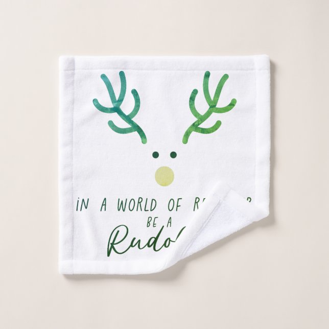 Serviette de lavage Rudolph (Gant de toilette)