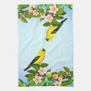 Serviette de main américaine d'oiseau de