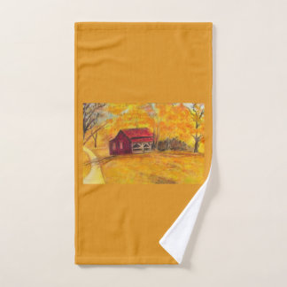 Serviette de main de La Vieille Maison Familiale