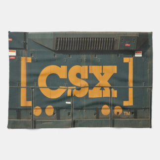 Serviette de main de logo de CSX