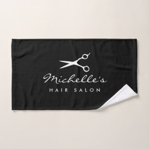 Serviette de main élégante pour salon de coiffure