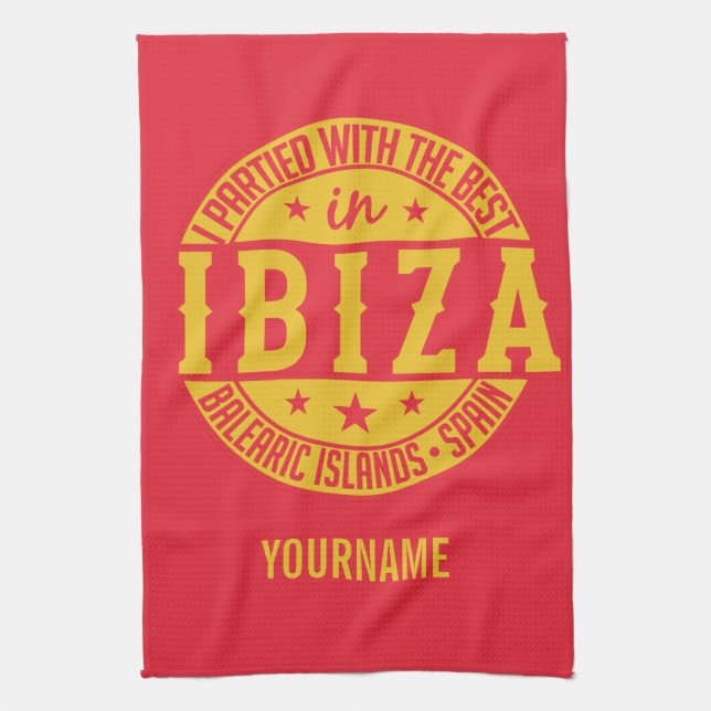 Serviette de main faite sur commande de monogramme (Vertical)