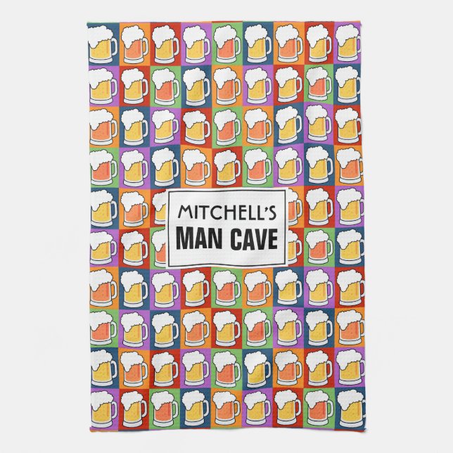 Serviette de main faite sur commande des textes (Vertical)