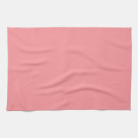 Serviette de nom personnalisée rose