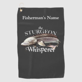 Serviette de pêche foncée pour esturgeon personnal