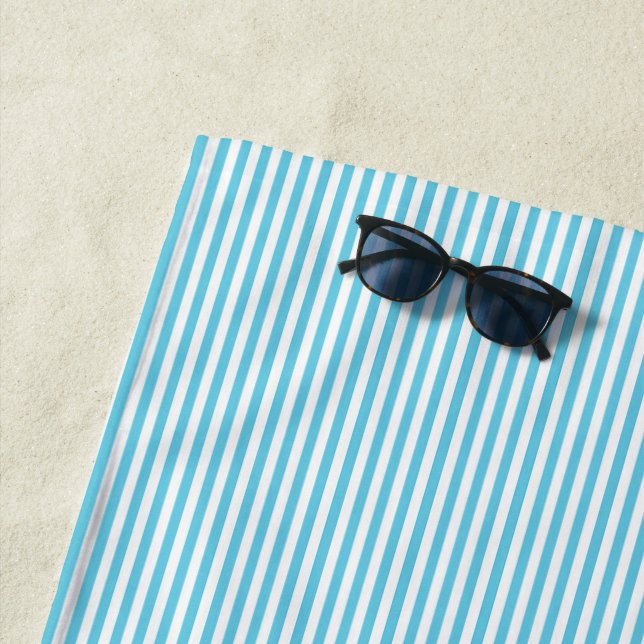 Serviette de plage (En situation)