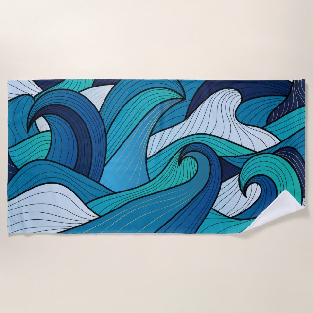 Serviette de plage (Devant)