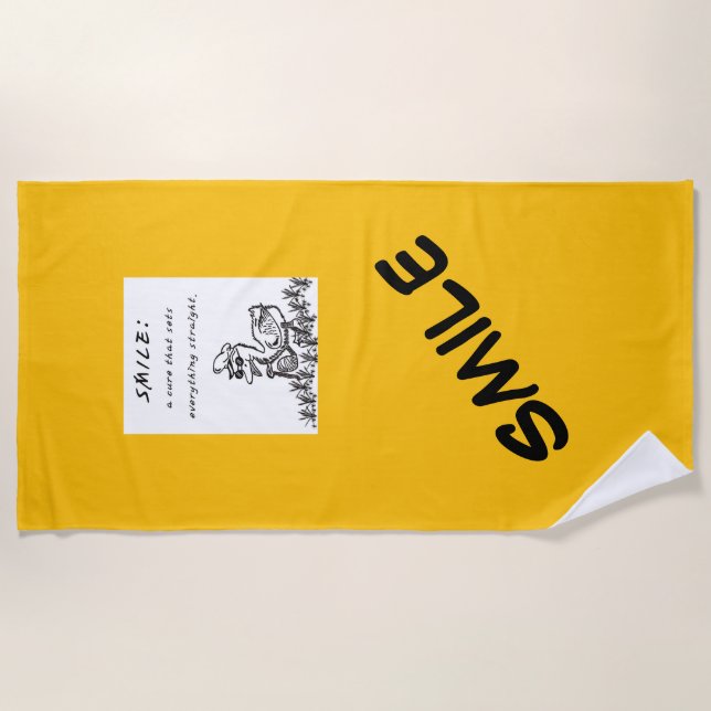 Serviette de plage (Devant)