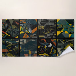 Serviette De Plage 24 cats in one