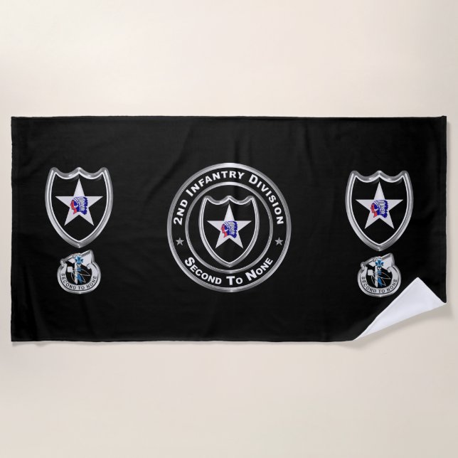Serviette De Plage 2e division d'infanterie (Devant)
