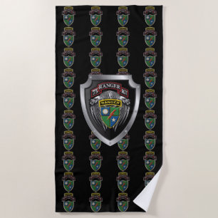 Serviette De Plage 75e régiment de rangers