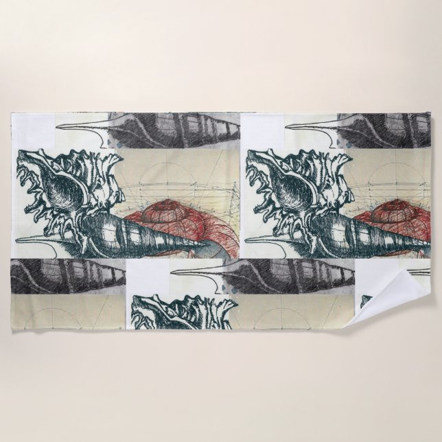 Serviette De Plage Abaco (Devant)