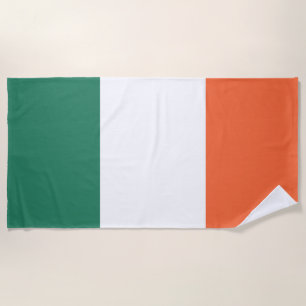 Serviette De Plage Afficher vos couleurs - Irlande