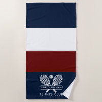 Ajouter votre nom de club Tennis Team Color Block