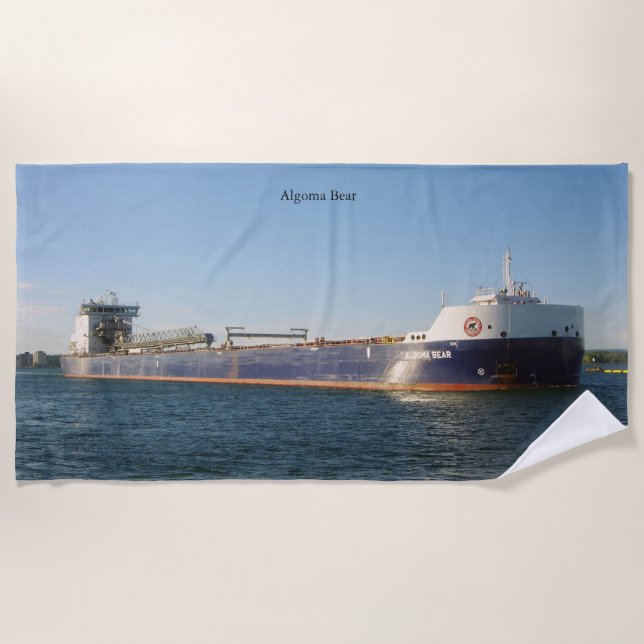 Serviette De Plage Algoma Bear beach towel (Devant)