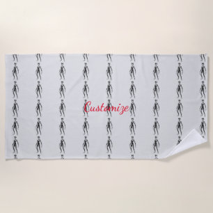 Serviette De Plage Alien UFO Thunder_Cove