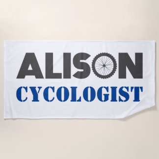 Serviette De Plage Alison Mountain Biker