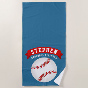 Serviette De Plage All-Star de baseball