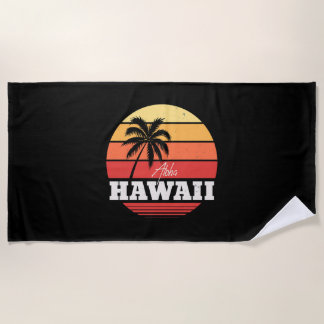 Serviette De Plage Aloha Hawaii