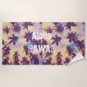 Serviette De Plage Aloha Hawaii