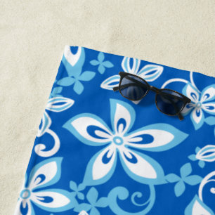 Serviette De Plage ALOHA HAWAII (BLEU x 2)