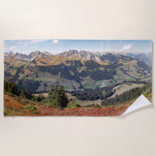 Serviette De Plage Alpes suisses