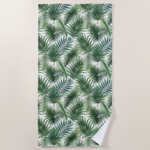 Serviette De Plage Ambiance Tropicale